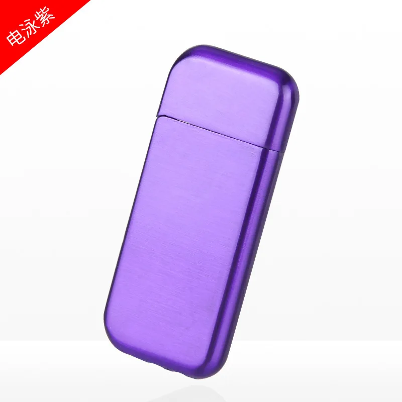 Purple Перламутровый шлифовальный круг металл оригинальность инфляция зажигалка - Цвет: Purple