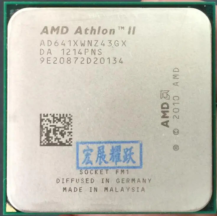 Четырехъядерный процессор AMD Athlon II X4 641 FM1 100% рабочий процессор|desktop processor|athlon ii x4