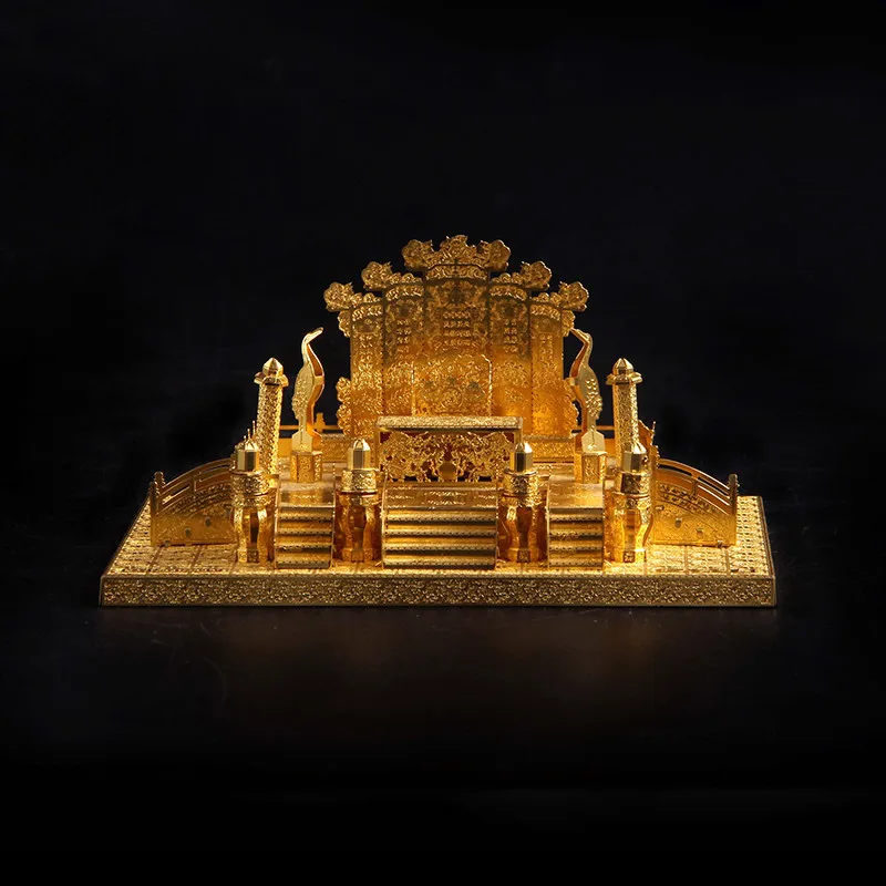 Металлический пазл MICROWORLD трехмерные игрушки Zhengda Guangming Palace сборочная модель