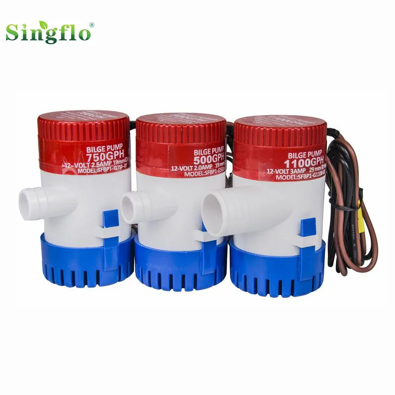 12 V/24 V Погружной рыбацкий лодочный Трюмный водяной насос 750 GPH|bilge water pump|boat bilgewater pump