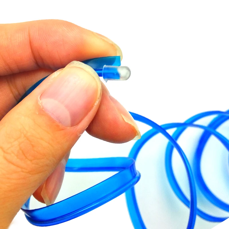 Стайлинга автомобилей Гибкая неоновый свет свечение EL Провода трос лента