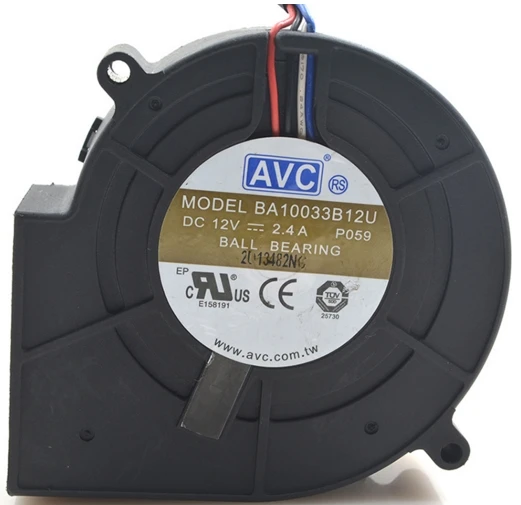 AVC 973312V 2.4A BA10033B12U вентилятор для выхлопа духовки|blower fan|exhaust blower fansexhaust |