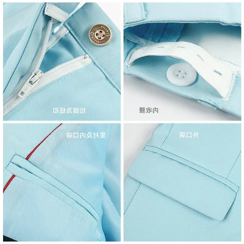 Модный костюм ярких цветов однобортные костюмы для мальчиков блейзер подростков