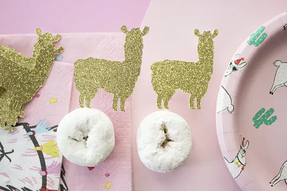 Baby Shower Party Decoration Doughnut Food Picks