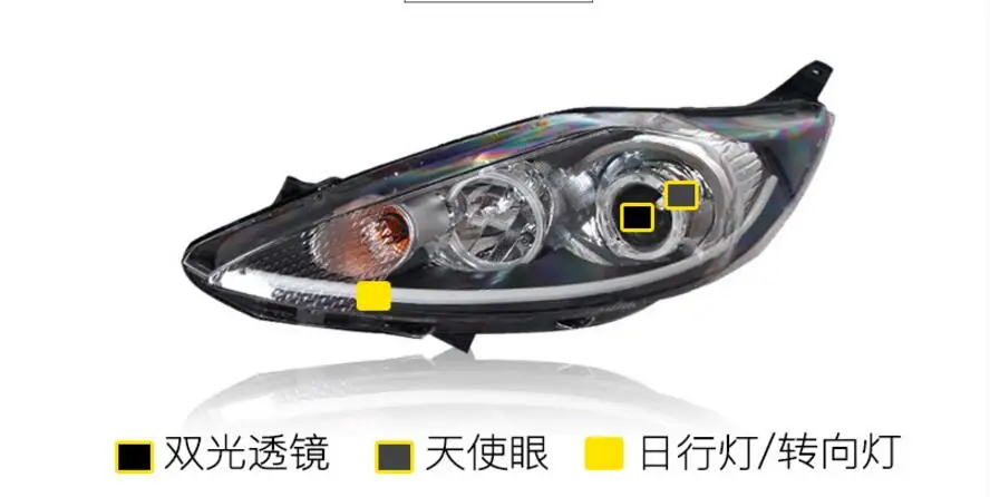 HID 2013 ~ 2016 автомобильный Стайлинг для фар Fiesta Transit Explorer Topaz Edge Taurus Tempo specon Falcon