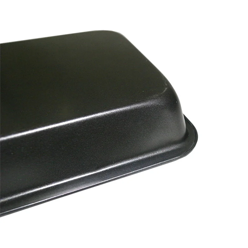 

9 Inch Black Deepens Square Carbon Steel Baking Pastry Tools Non-stick Pie Tray Baking Cake Toast Mold Pizza Pan Baking Plate