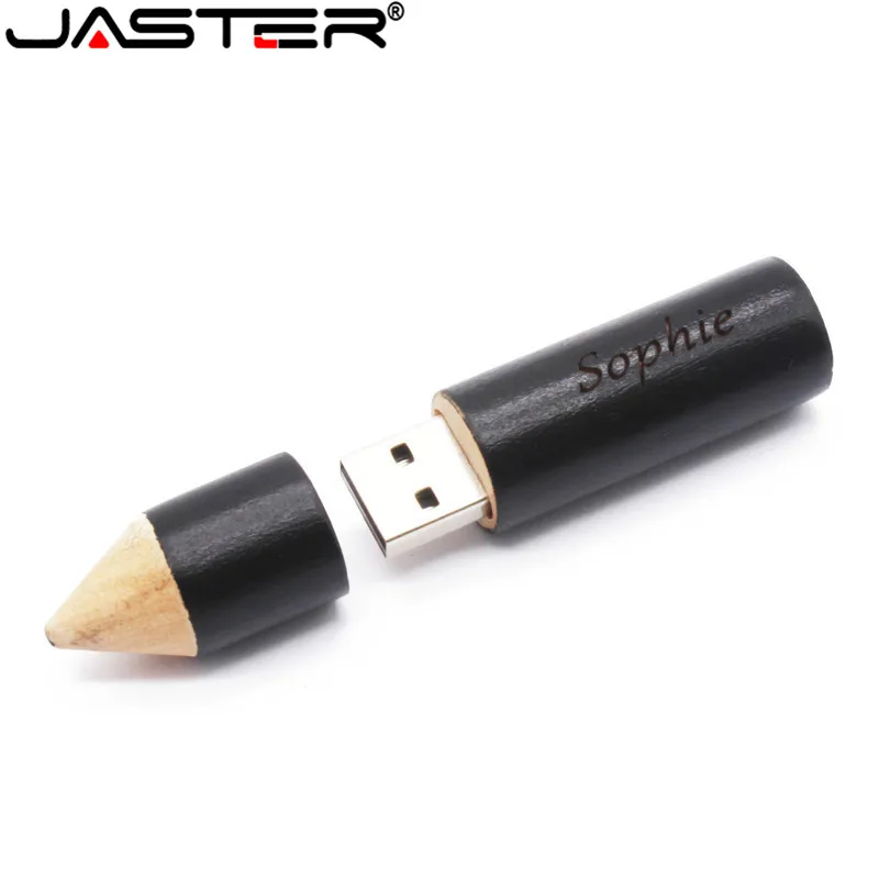 USB-накопитель JASTER деревянный 4/8/16/32/64 ГБ с логотипом на заказ | Компьютеры и офис
