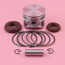35mm Piston Ring Oil Seal Kit For Honda GX25 FG110 HHT25S 25cc 4 Stroke Trimmer Brush Cutter Lawn Mower Engine Part
