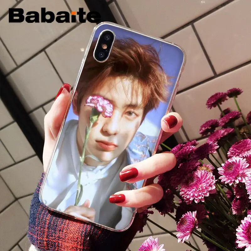 Babaite корейский красивый мальчик NCT Новый чехол для телефона Fundas iPhone X XS MAX 6 6s 7 7plus 8