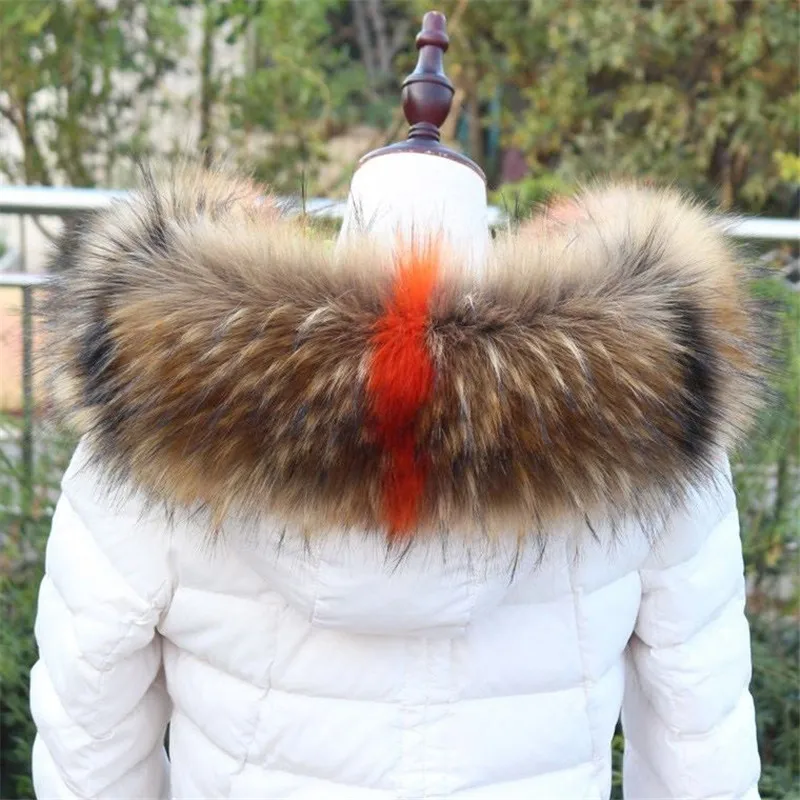 Женское пушистое пальто с большим воротником из меха енота шапка аксессуары