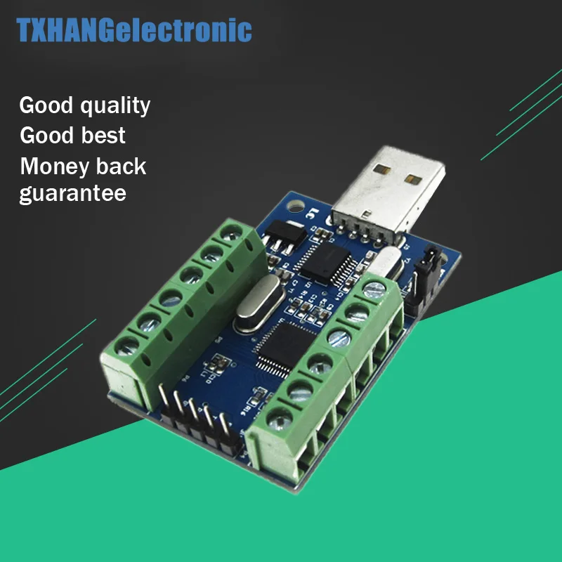 USB 10 канальный 12Bit AD Модуль сбора данных STM32 UART ADC модуль|Интегральные схемы| |