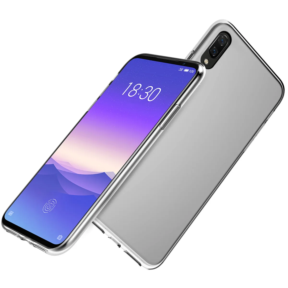 For Meizu 16s Case Transparent Soft Silicone Ultra Slim Fit TPU Phone C9 Pro X8 Clear Shockproof |
