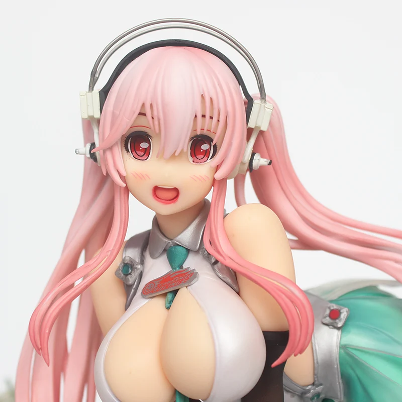 Аниме сексуальные девушки SUPERSONICO ПВХ экшн фигурки Супер Sonico Racing girl Ver.