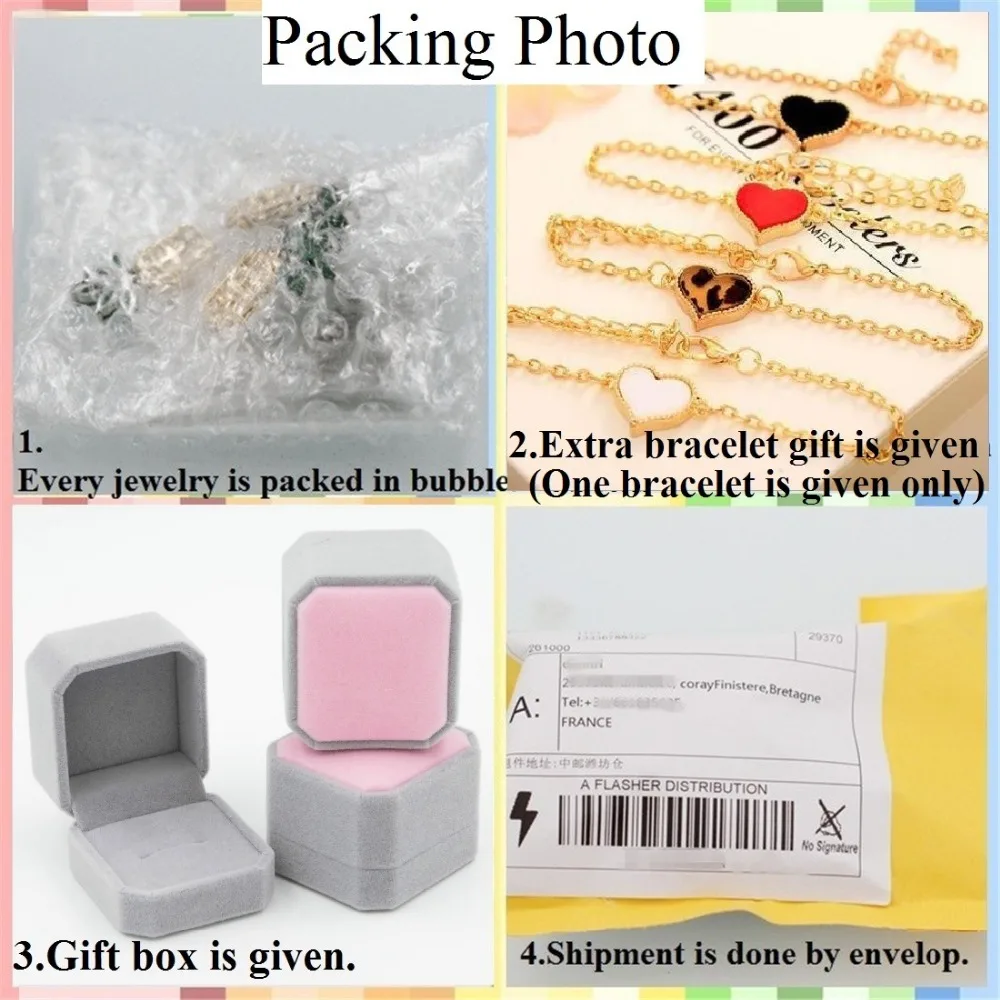 

Uloveido Natural Sapphire Ring for Women, 925 Sterling Silver Wedding Jewelry, 5*7mm*5 Pcs with Velvet Box Certificate FJ229