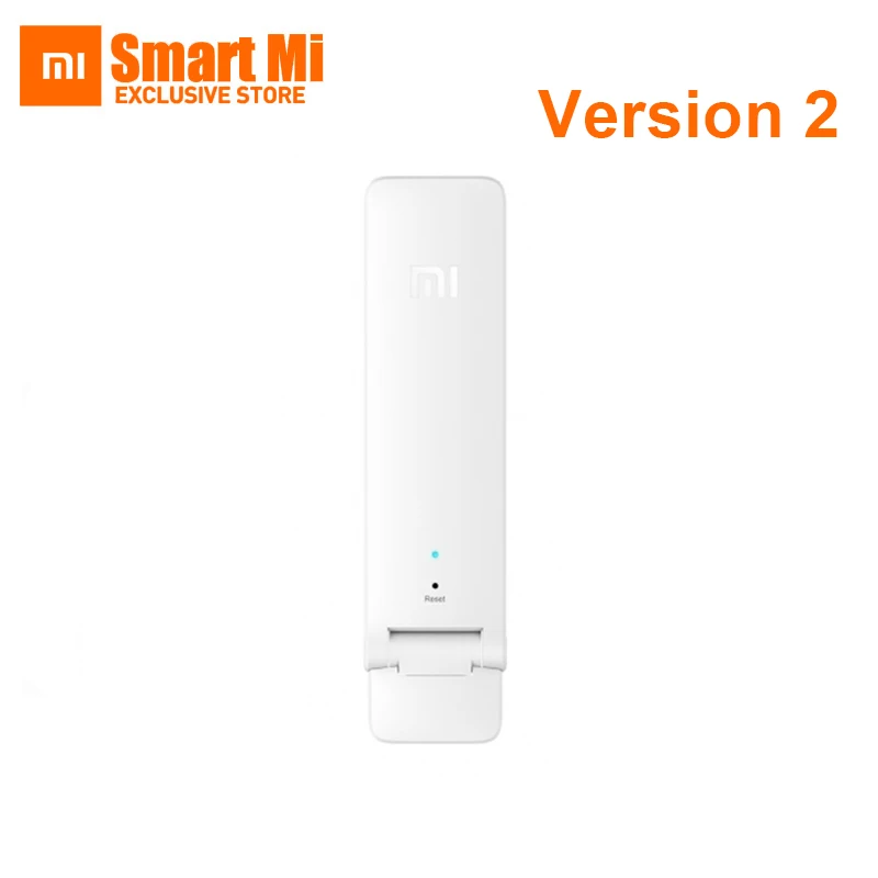 Английская версия два Xiaomi Усилитель 2 Mi WiFi ретранслятор удлинитель портативный