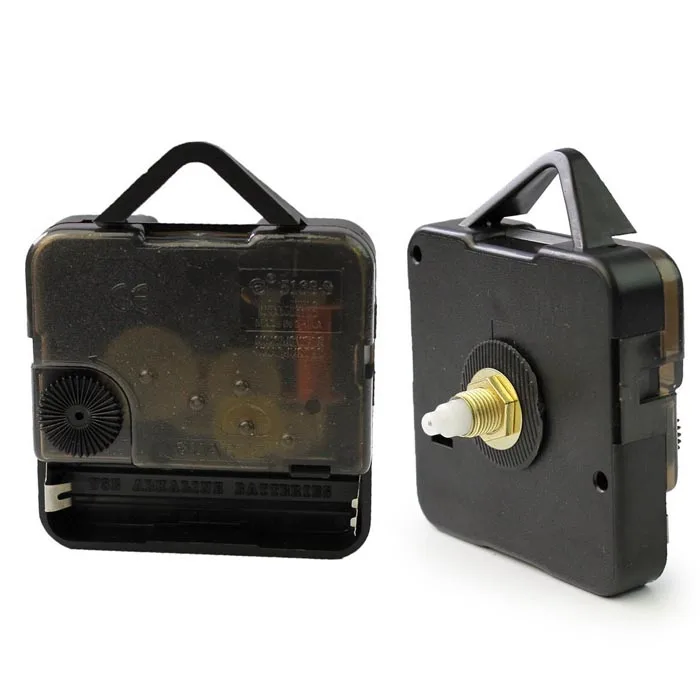 Высококачественные простые золотые стрелки DIY кварцевые настенные часы механизм