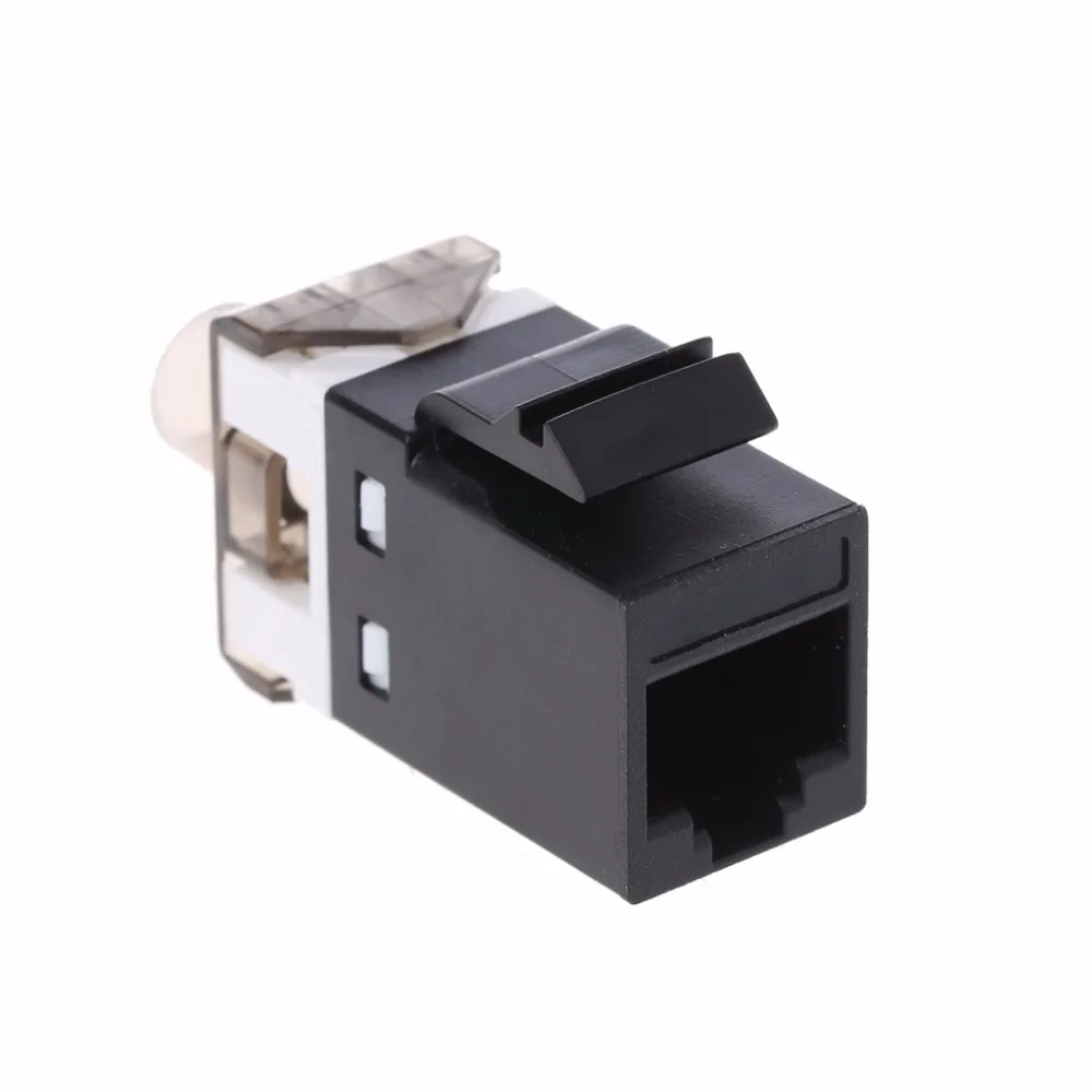 2 шт. UTP CAT6 сетевой модуль RJ45 соединительный кабель адаптер Keystone Jack