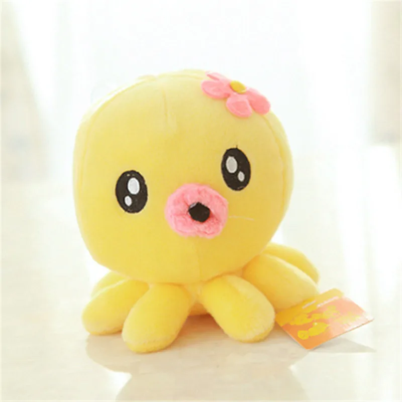 Мини-кукла Осьминог 20 см с присоской | Игрушки и хобби