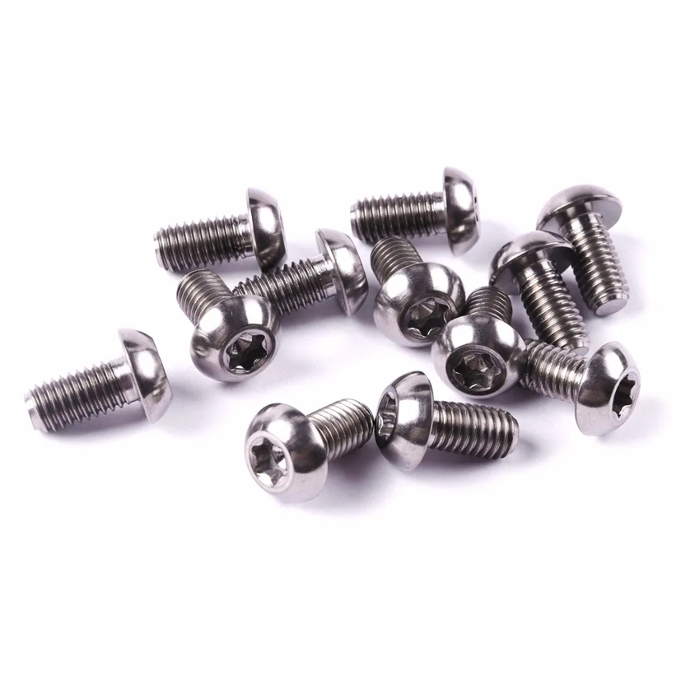 24 шт. супер светильник M5x10mm Ti титановый дисковый тормоз ротор болты/дисковый