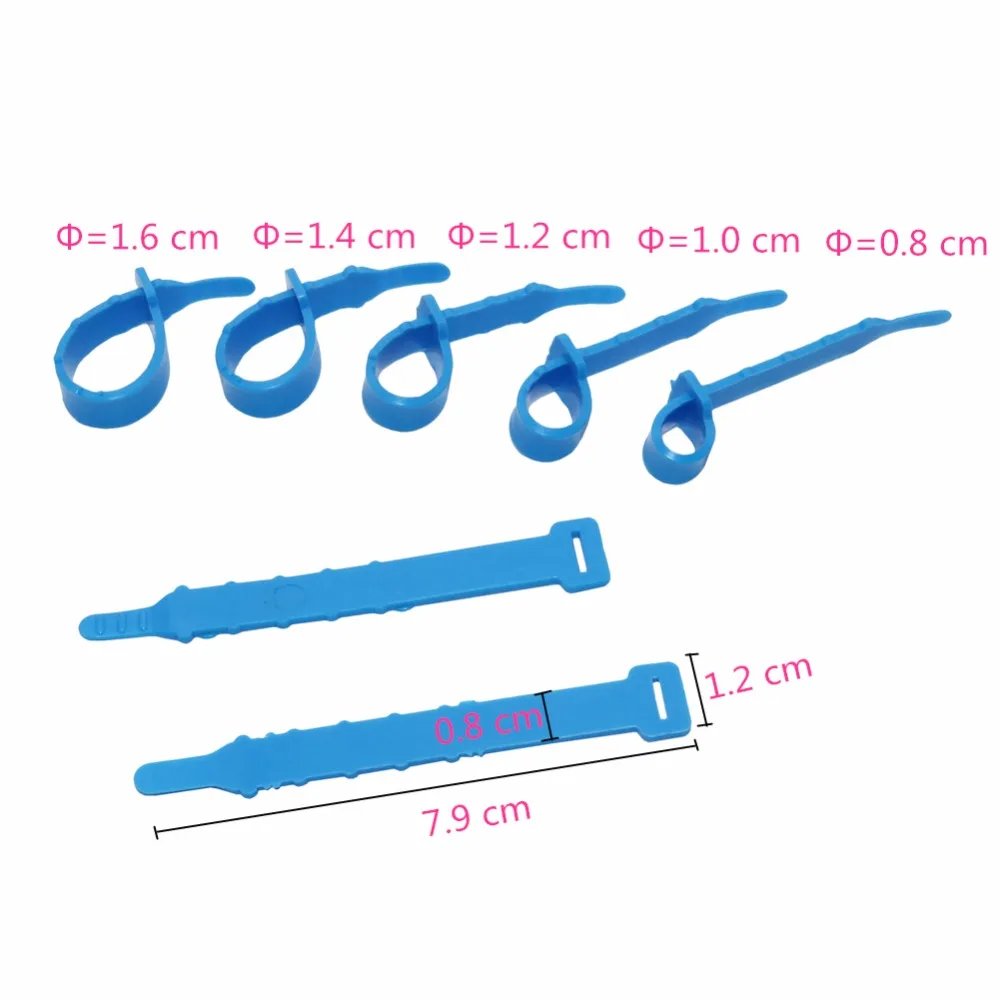 500 шт. 5 цветов мягкое качественное кольцо для лап из ПВХ животных|chicken foot ring|quail