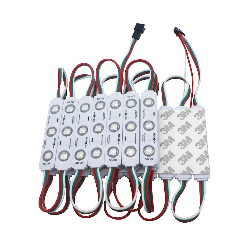 SZYOUMY Dream цветной светодиодный модуль WS2811 3 LED DC12V IP67 Водонепроницаемый 5050 RGB