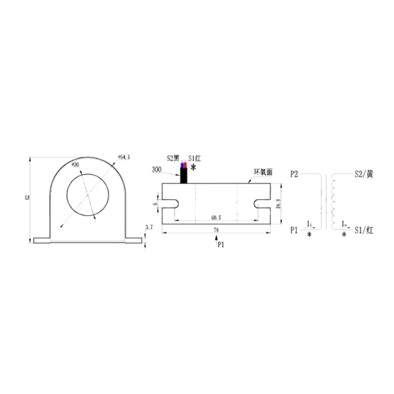 3 шт./компл. Mini 50A/5A 100A/5A трансформатор переменного тока CTs 0 5 Класс|Трансформаторы| |