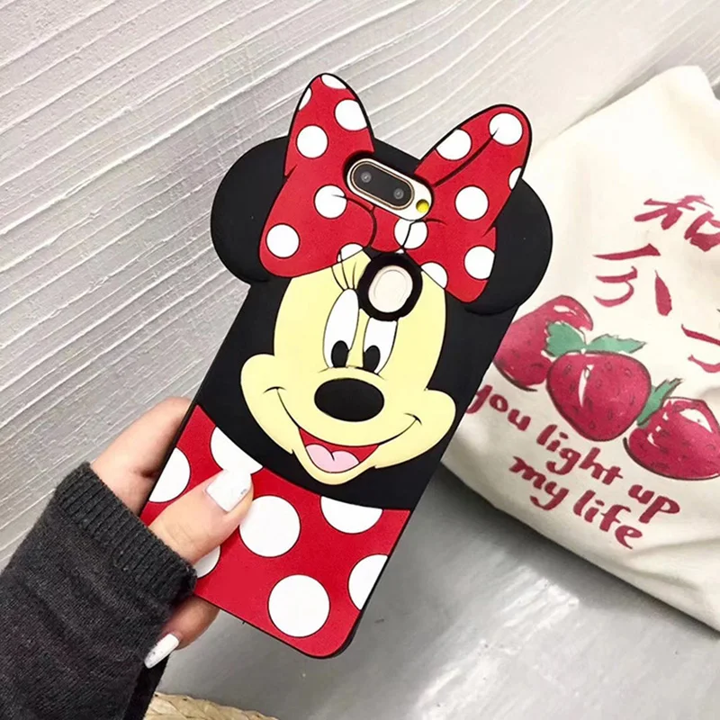 Minnie Милый чехол с Минни Маус для Motorola Moto G6 Plus Play E5 Plus G5s Plus G5 G4 E4 Plus C силиконовый чехол - Цвет: Minnie