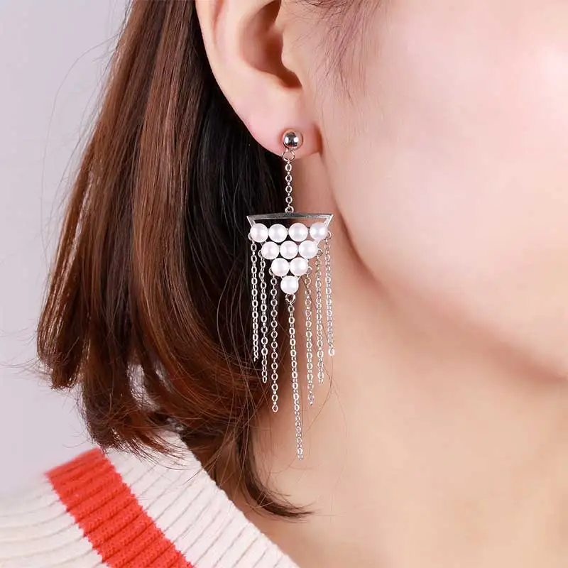 Серьги с кисточками HENGSHENG высококачественные модные женские серьги AAAA 4 5