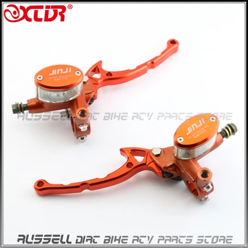 Clutch and Brake CNC тормоза сцепления мотоцикла Главный цилиндр резервуар гидравлический регулятор рычаг ATV грязи питбайк M10 - Цвет: Clutch and Brake