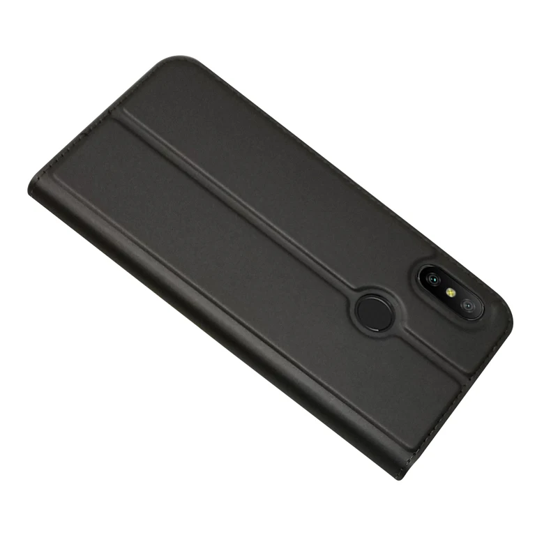 For Xiaomi redmi 6 pro Case Leather Cover Redmi Flip protective silicone business case fundas original Redmi6 Pro | Мобильные