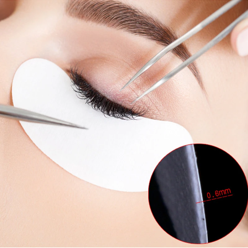 1 пара наращивание ресниц посадка накладки для глаз изоляционный коврик