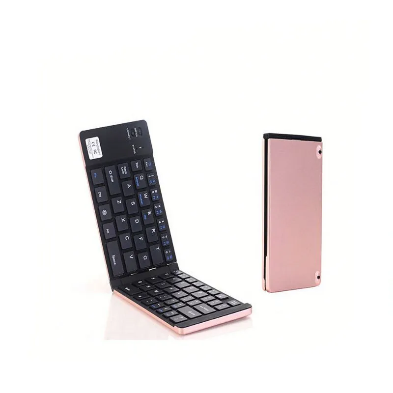 Беспроводная Bluetooth клавиатура ультра тонкая алюминиевая для IOS Android Tablet PC Windows IPad