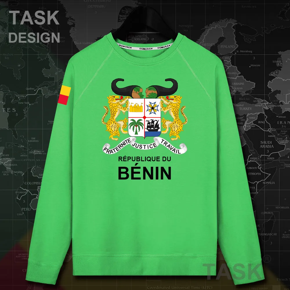 Бенин Beninese BEN BJ Dahomey Мужская толстовка пуловеры толстовки Топ уличная одежда
