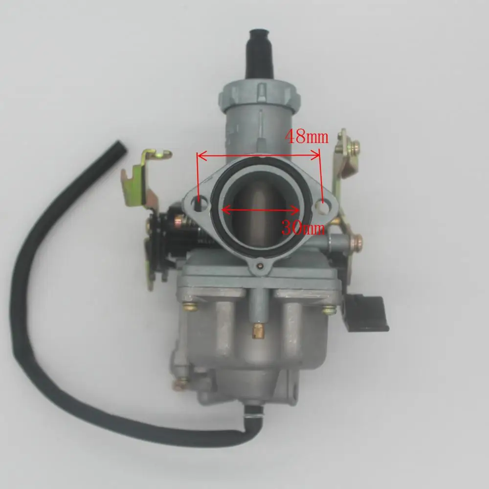 30mm Cable Chock Motorcycle Carburetor Accelerating Pump PZ30 For 175cc 200cc 250cc CG200 CG250 Dirt Bike ATV Go Carts TaoTao | Автомобили
