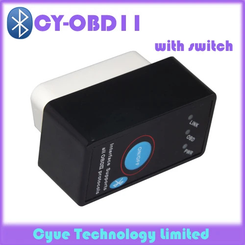 CY-OBD11 Engine Data Logger OBD 2 diagnostic scan tool &amp trouble code reader ELM327 Bluetooth Dongle for Android smart phone |