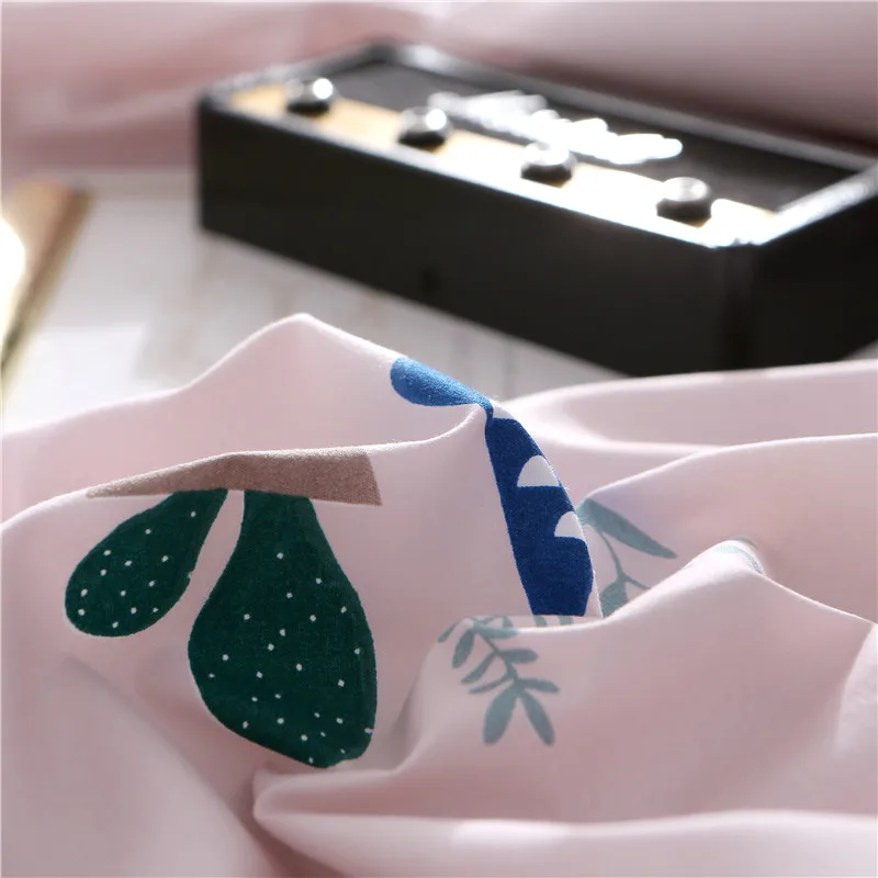 Liv-Esthete милый весенний Комплект постельного белья с рисунком из мультфильма