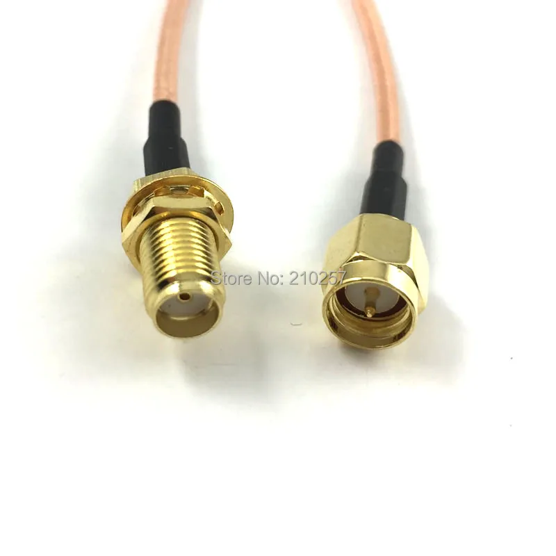 

Бесплатная доставка 5 шт 10 см SMA Мужской и Женский свиной хвост WLAN сеть RF антенна RG316 коаксиальный кабель