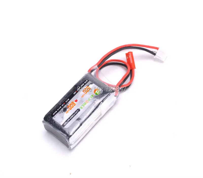 Высокое качество XF power 7 4 V 600 mAh 2 S 30C Lipo батарея JST Plug перезаряжаемая для игрушки на