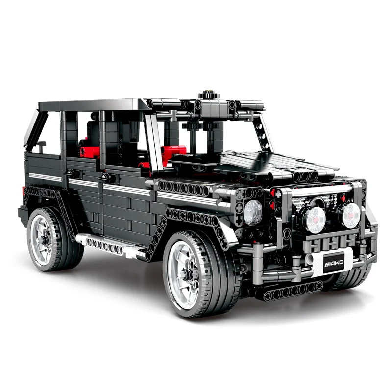 2019 совместимый с Legoing Technic Banz G500 AWD WAGON Moc 2425 Набор строительных блоков Классическая