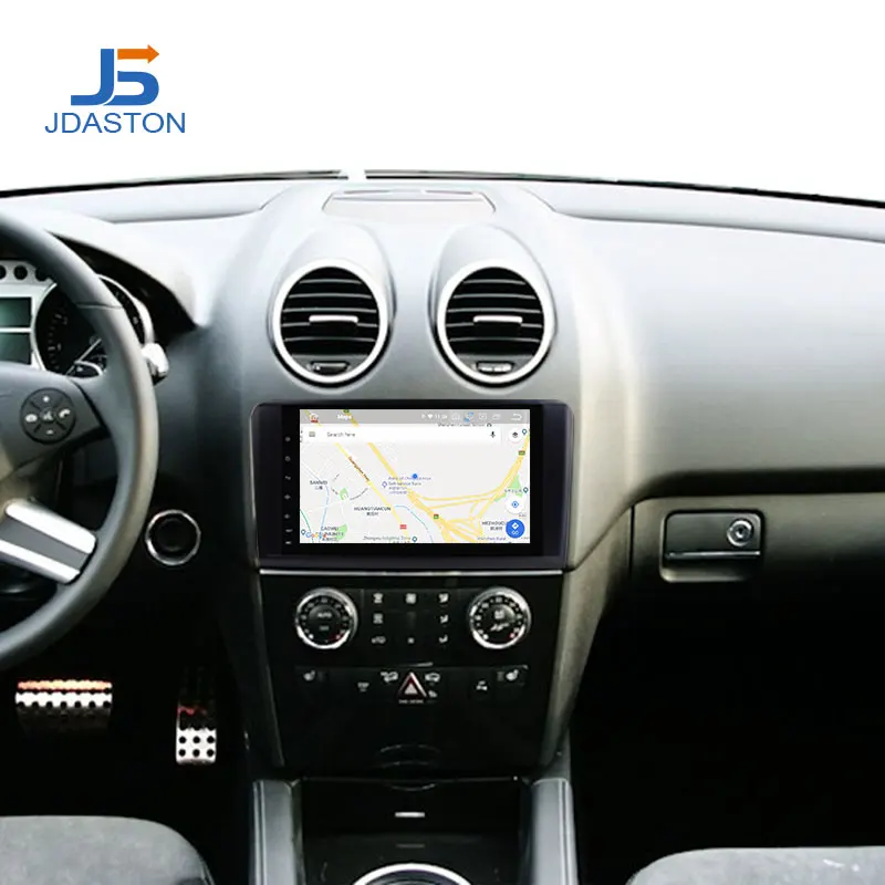 Автомобильный мультимедийный плеер JDASTON 2 Din 9 дюймов Android 10 для Mercedes Benz GL ML CLASS W164 X164
