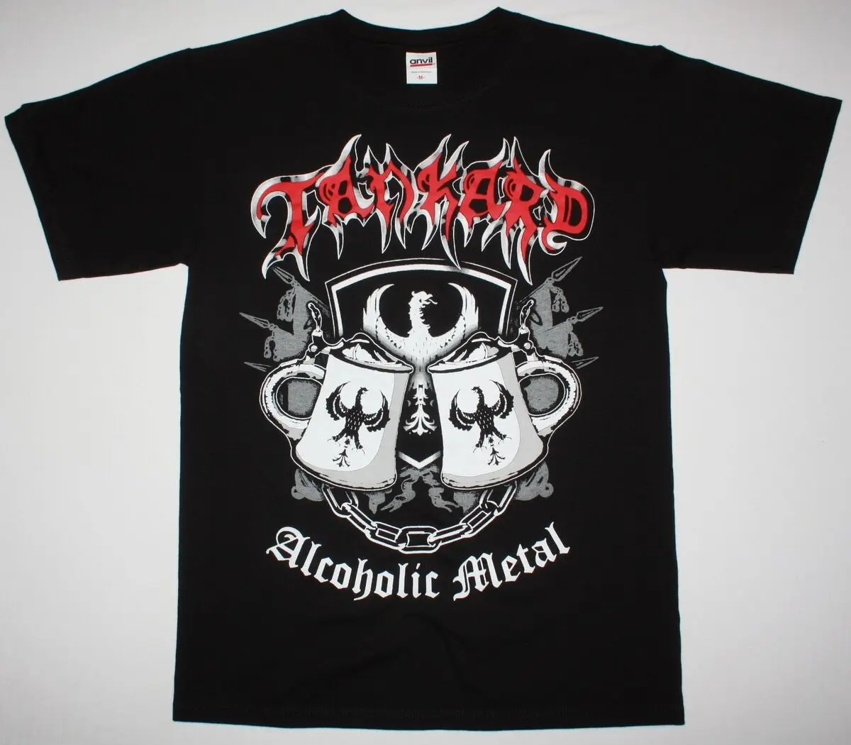TANKARD алкогольные металлические немецкие THRASH KREATOR DESTRUCTION черная новая