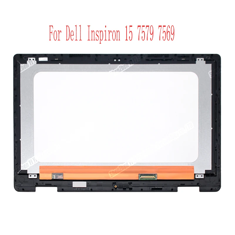 Сенсорный ЖК-дисплей в сборе и рамка для Dell Inspiron 15 5568 5578 5579 7569 7579 P58F P58F001 |