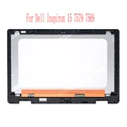 Сенсорный ЖК-дисплей в сборе и рамка для Dell Inspiron 15, 5568, 5578, 5579, 7569, 7579, P58F, P58F001