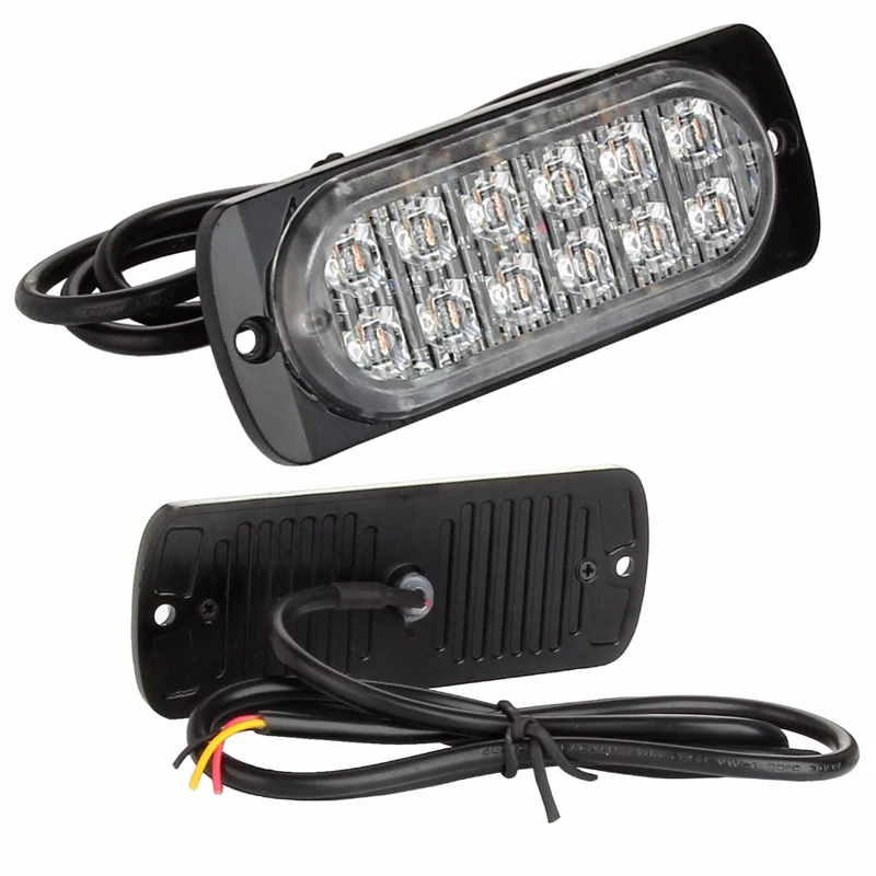 2x12 светодиодный автомобиль пикап Грузовой Прицеп Фургон Грузовик RV гриль