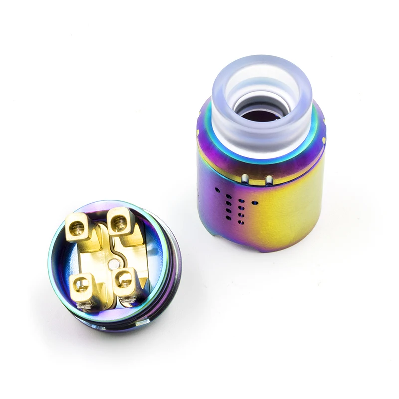 Coil Father King Drop RDA Atomizer Tank 24mm Diameter with 810 Drip Tips For Vape Box Mod Electronic Cigarette Hookah | Электроника