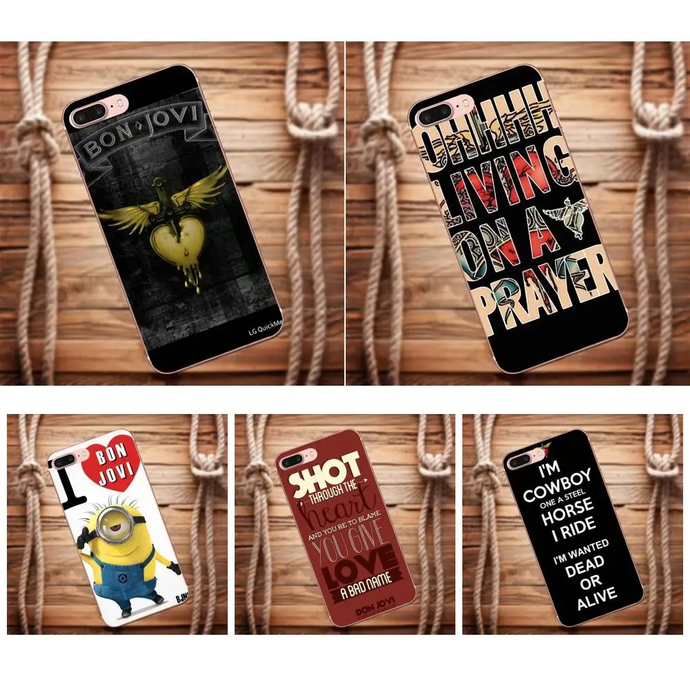 Vvcqod мягкий симпатичный из ТПУ кожи для iPhone X 4 4S 5 5C 5S SE 6 6S 7 8 Plus Moto G G2 G3 Red Heart Jon Bon