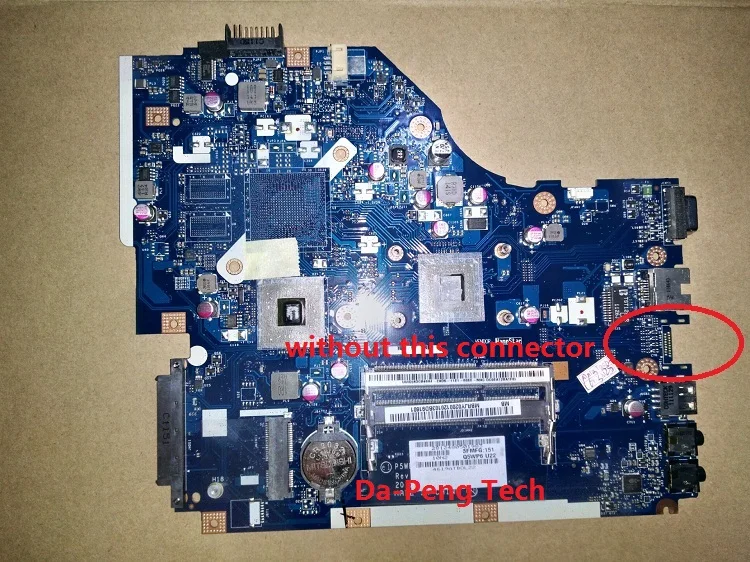 100% оригинал для acer Aspire 5250 DDR3 Материнская плата ноутбука LA 7092P P5WE6 без видеокарты
