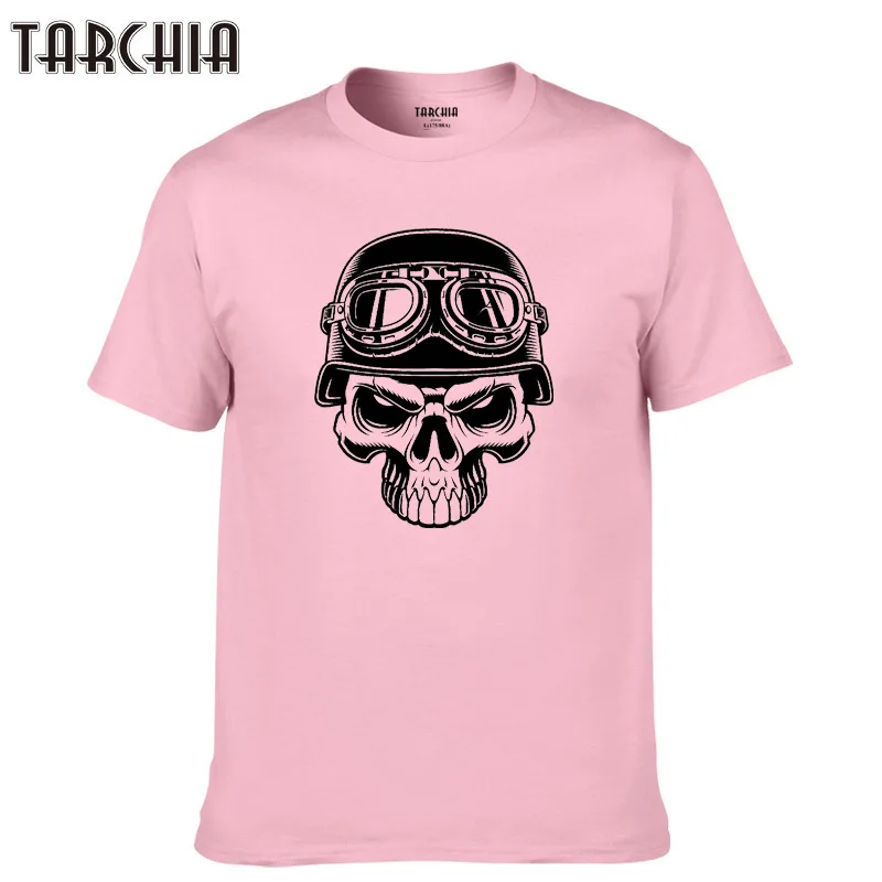 TARCHIA 2021 футболки повседневные мужские новая бандана в виде черепа на