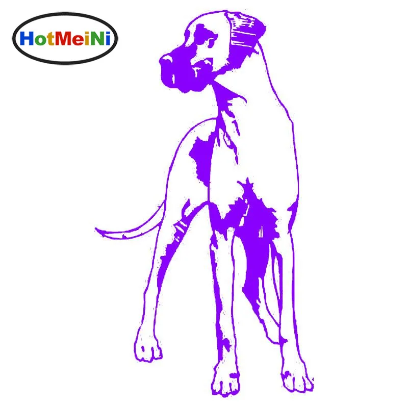 HotMeiNi Great Dane виниловая наклейка с принтом собаки индивидуальные
