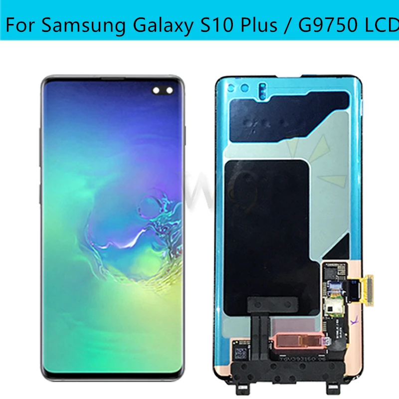 Для samsung Galaxy S10 lcd G9730 S10+ G975 lcd дисплей сенсорный экран дигитайзер в сборе для samsung S10 Plus G9750 lcd